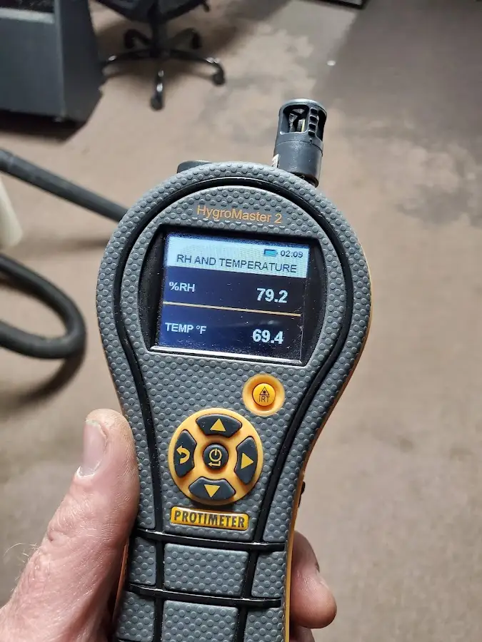 Moisture meter humidity assessment for Mold Remediation & Removal in Nassau Bay